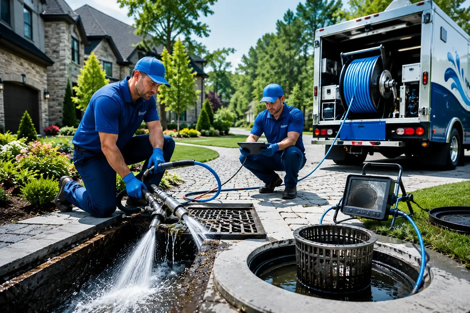 Local outdoor drain cleaning professionals in Donnelsville, OH