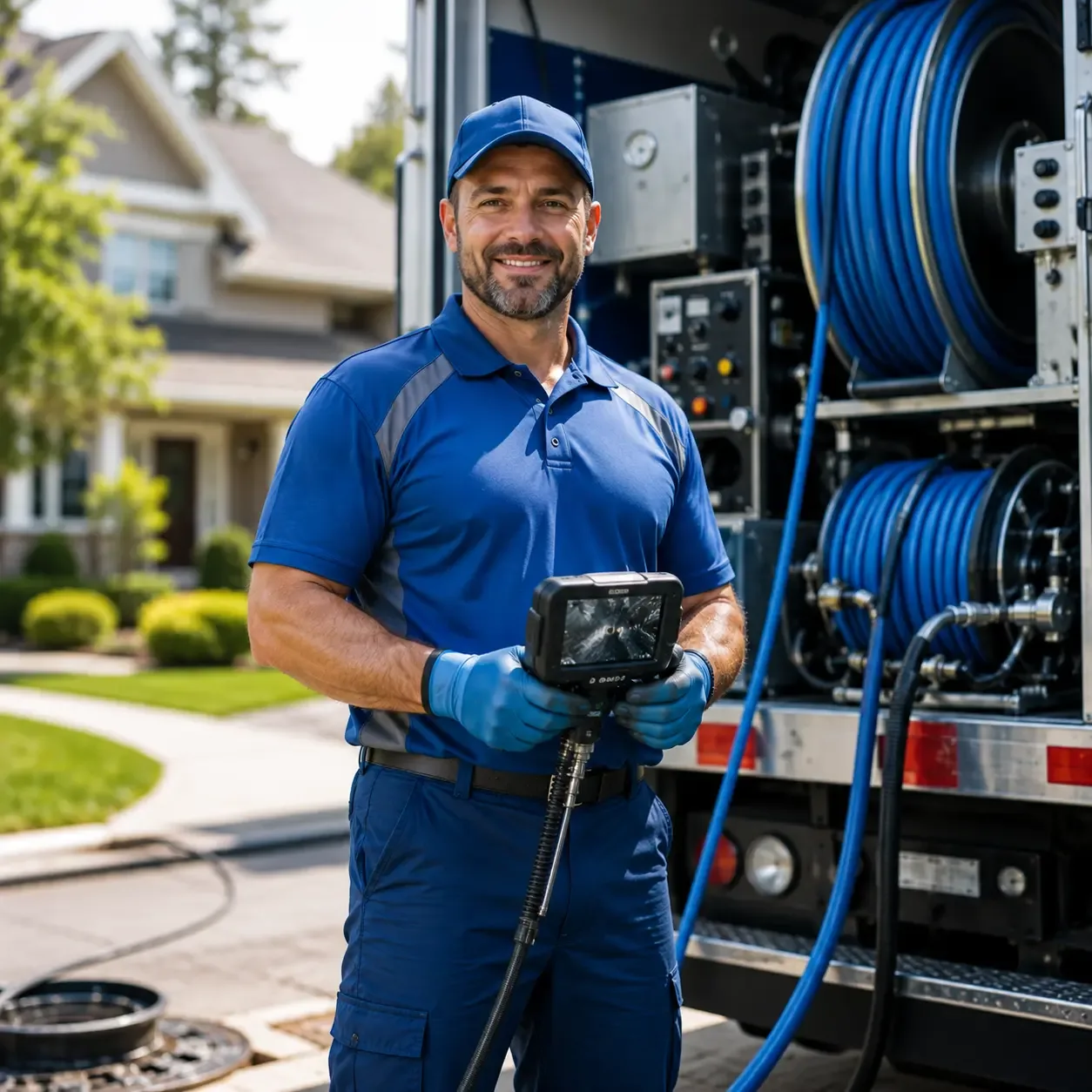 Local outdoor drain cleaning specialists in Donnelsville, OH
